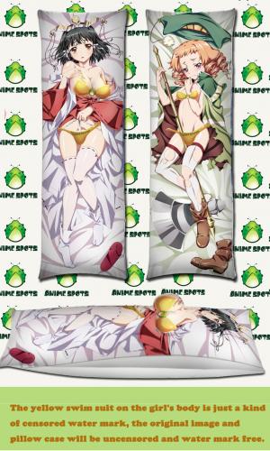 アニメおっぱい抱き枕カバー　SM1685　黒獣　カグヤ　同人オリジナル創作