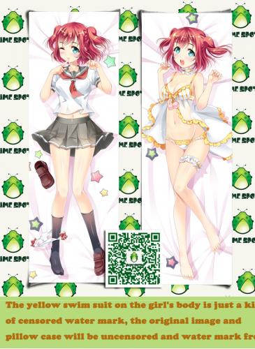 YC0586　ラブライブ　サンシャイン　黒澤ルビィ　 同人オリジナル抱き枕カバー　