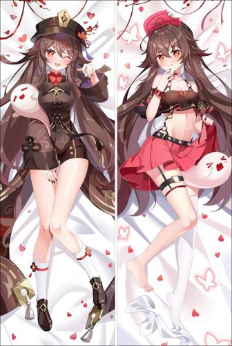  抱き枕カバー SM3337 原神　胡桃　 GENSHIN   抱き枕カバー [同人]