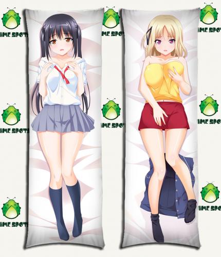 SM1933 JKとエロコンビニ店長　等身抱き枕カバー　同人創作