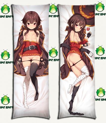 アニメ抱き枕カバー　SM1988　この素晴らしい世界に祝福を　めぐみん　　等身抱き枕カバー　同人創作　等身抱き枕カバー　同人創作