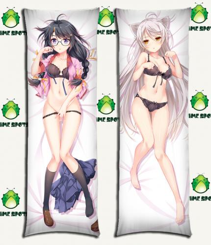 アニメ抱き枕カバー　 YC0680 偽物語　羽川 翼 　同人創作