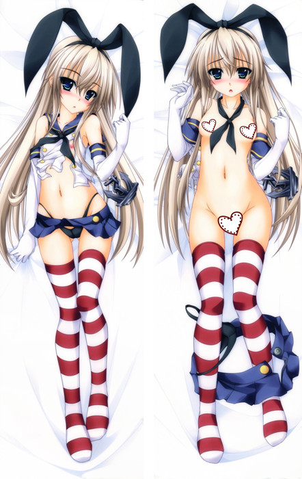 E53超人気　島風　等身抱き枕カバー2WAY