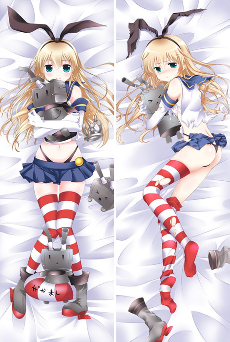V296新品艦娘 島風抱き枕カバー