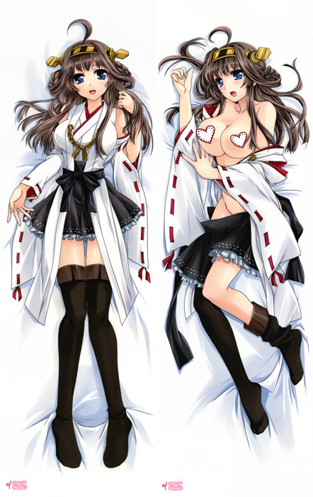 W11新品　かんな 金剛　抱き枕カバー2WAY両面プリント