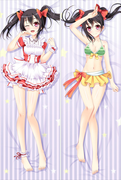 YC256超人気 矢澤にこ ラブライブ!等身抱き枕カバー2WAY両面プリント