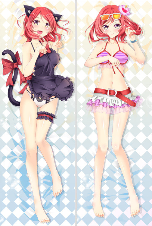 YC258新品 ラブライブ! 西木野 真姫等身抱き枕カバー2WAY