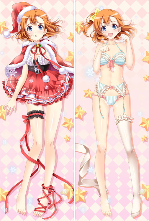 YC338格安   高坂 穂乃果 ラブライブ!抱き枕カバー2WAY両面プリント