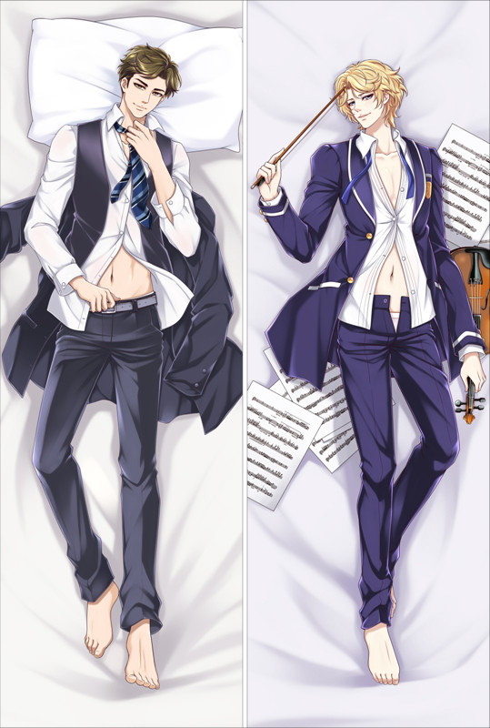 YC434格安 枕男子 田仲 聡輔&花嶺 奏抱き枕カバー2WAY両面プリント